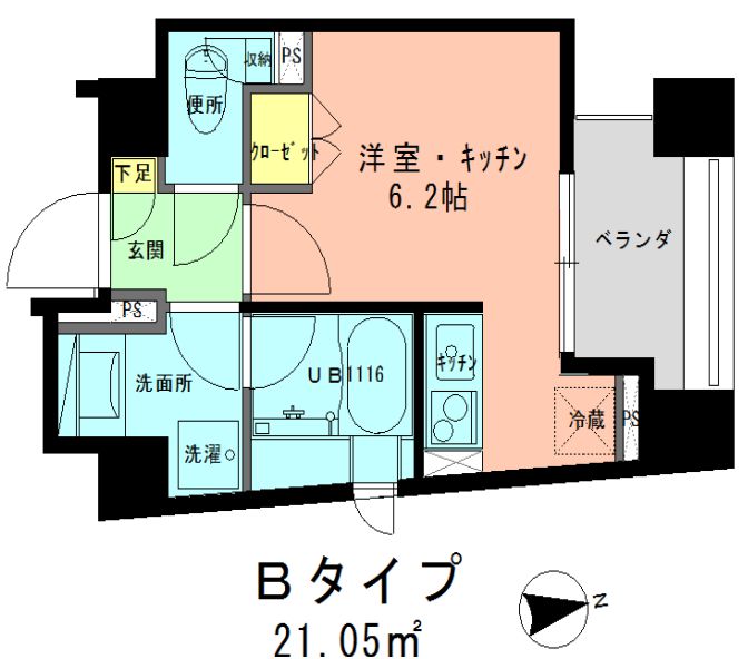 ラフィネジュ学芸大学の間取り写真
