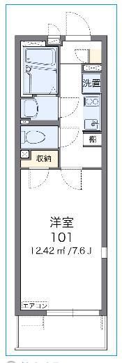 レオネクストヴィラージュの間取り写真