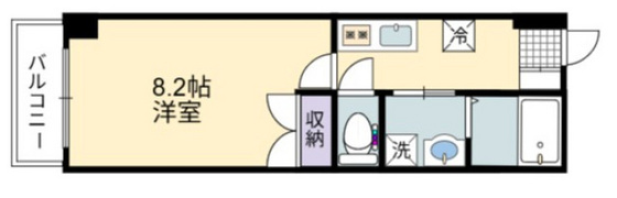フレッドの間取り写真