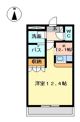 アーバンハイム春日の間取り写真