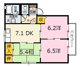 【ル・グランレーブの間取り】