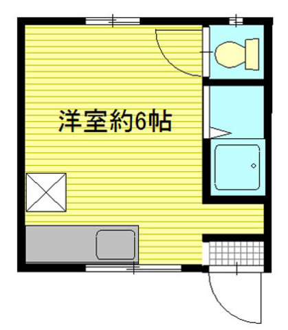 ハイツ入船の間取り