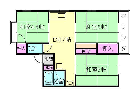 インペリアル鉢塚_間取り_0