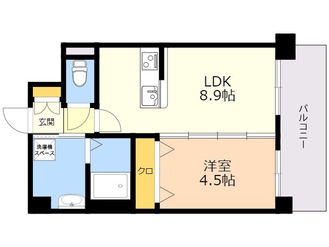 レトワール小笹の間取り