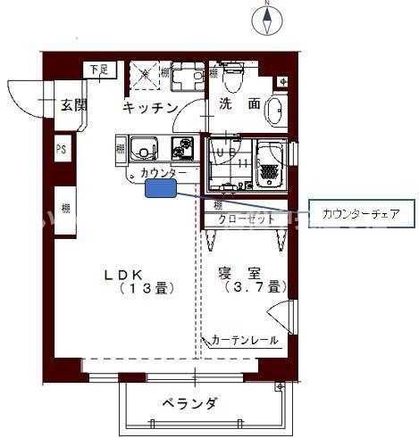 コリドール丸の内パークの間取り