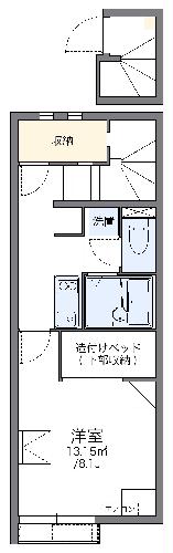 レオネクストアートラスＴａｋａの間取り