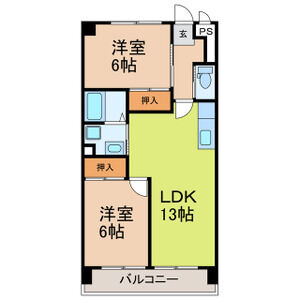 メゾンパトラージュの間取り