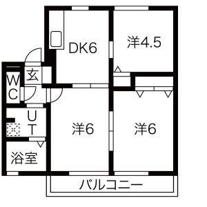 ラグーナCの間取り