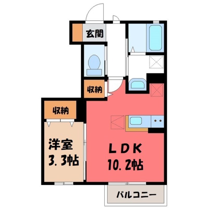 ユアメゾン小山 Iの間取り