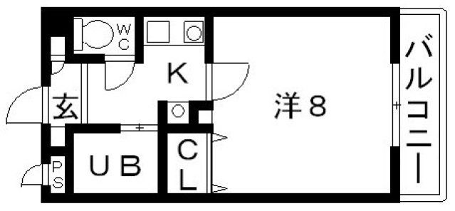 【プロスパーハイツ古市の間取り】