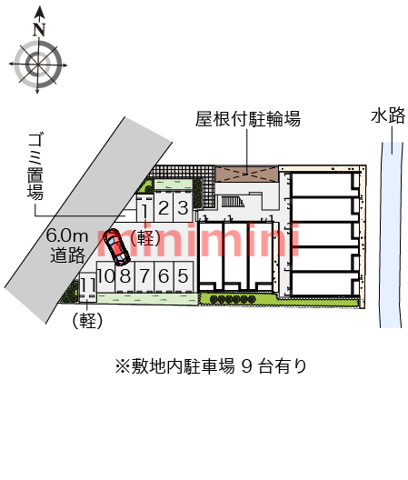 【高槻市五領町のアパートのその他】