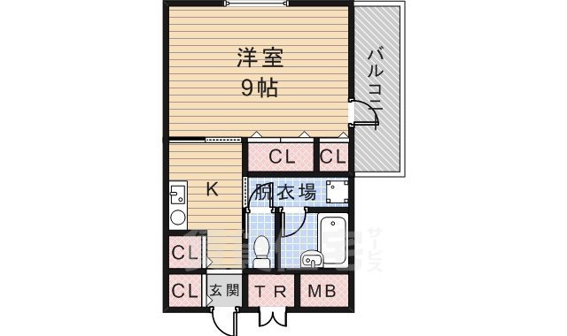 ラフィーネ ラフォーレの間取り