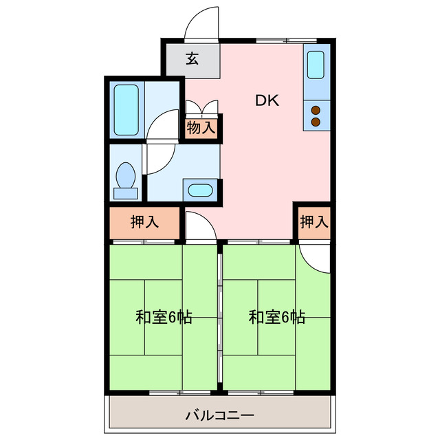 Ｉ．Ｉビルの間取り