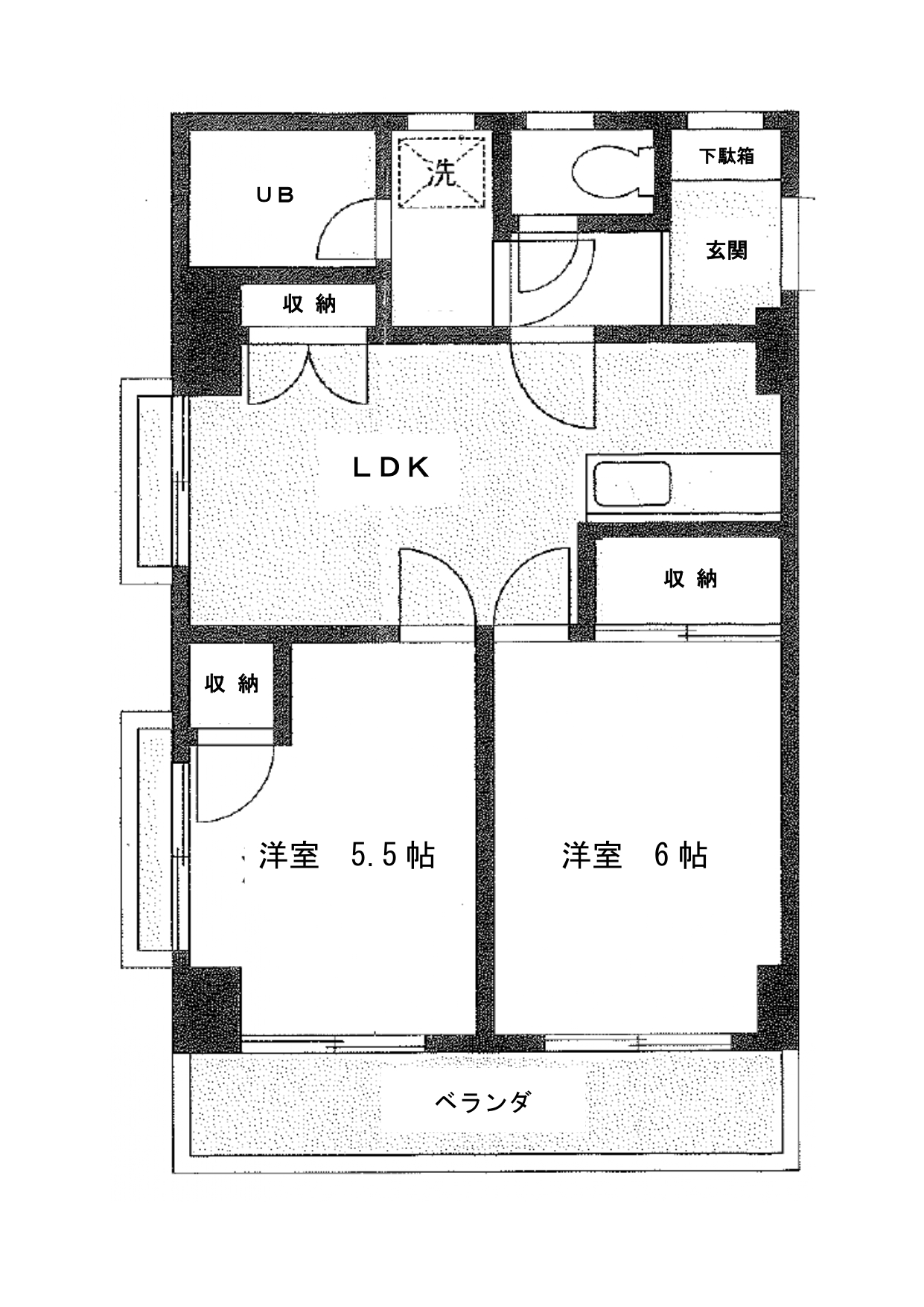 本所石川ビルの間取り