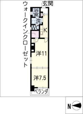 SH SQUARE Ｋａｎａｙａｍａの間取り