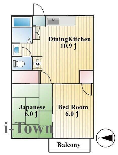 松澤フラッツの間取り