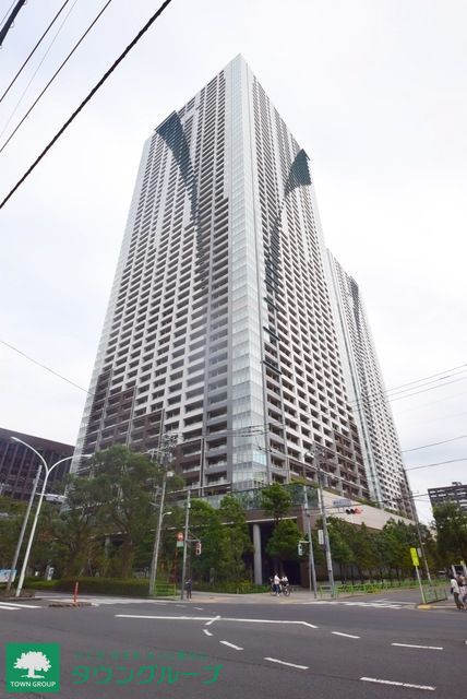 【中央区勝どきのマンションの建物外観】