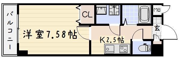 ベルガモットの間取り