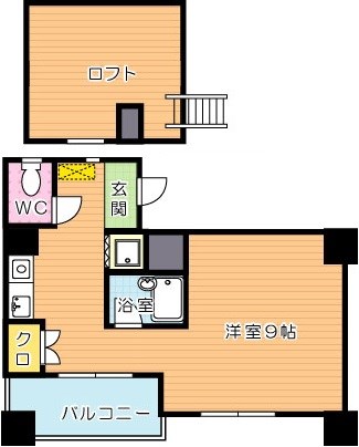 ベルガ菅原の間取り