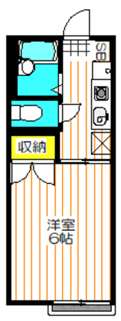 アメニティハイツＡの間取り