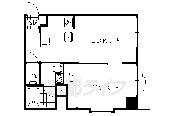 ｓａｗａｒａｂｉ　ｋｉｔａｙａｍａの間取り