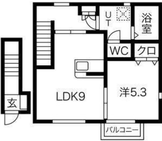 【WIN大河原Aの間取り】