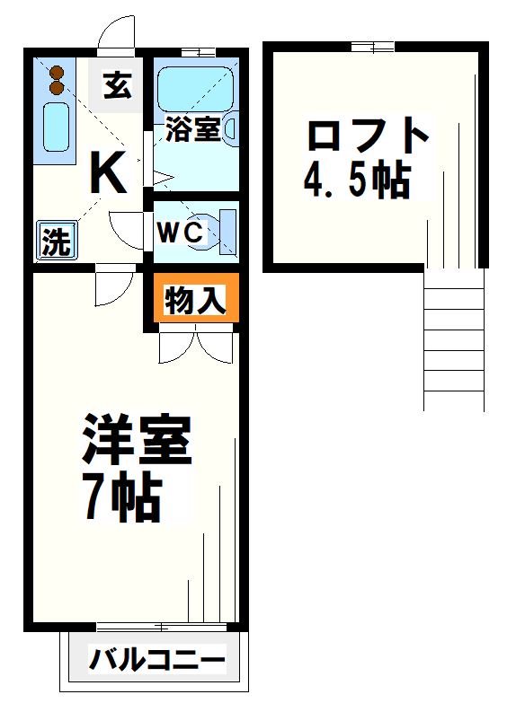 ステイハイツ　3月入居可能の間取り