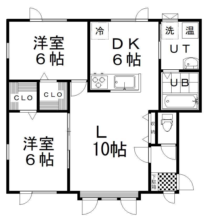 宮園Ｂａｙ　Ｃｏａｓｔの間取り