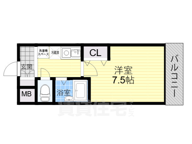 ナカムラハイツ2号館の間取り