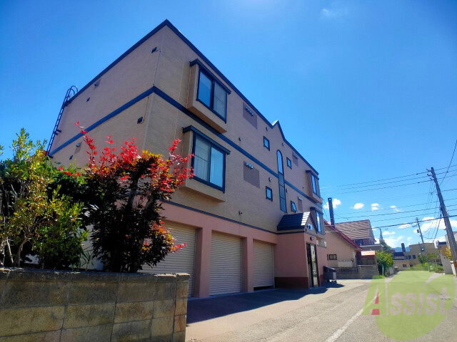 建物外観　札幌市北区北２４条西「アールズコートＮ２４」