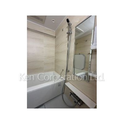 バス・シャワールーム　同タイプ1階のお部屋を撮影。仕様が異なることがあります。