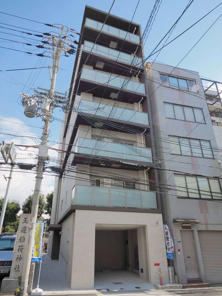 建物外観　BLEU ET GRIS上町台