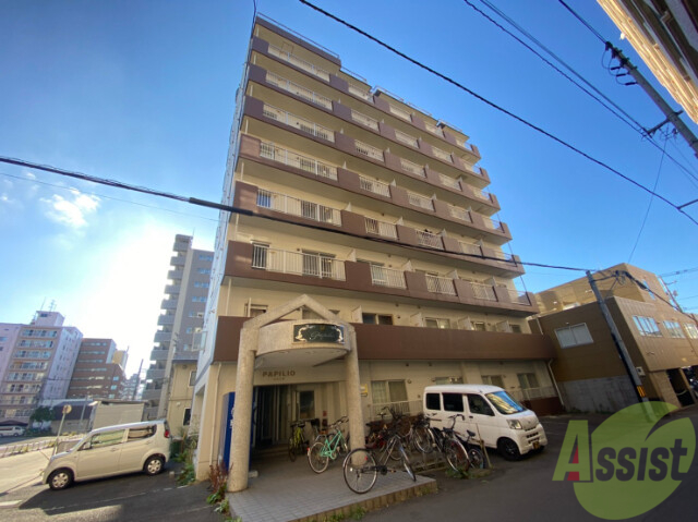 建物外観　札幌市中央区北５条西「パピリオ」