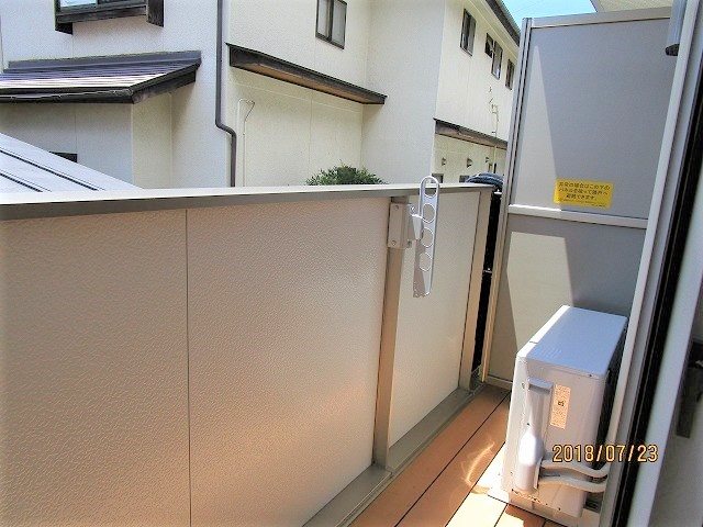 バルコニー　画像は106号室です（参考）