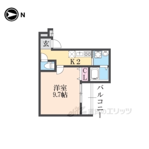 フジパレス尼崎立花1番館の間取り写真