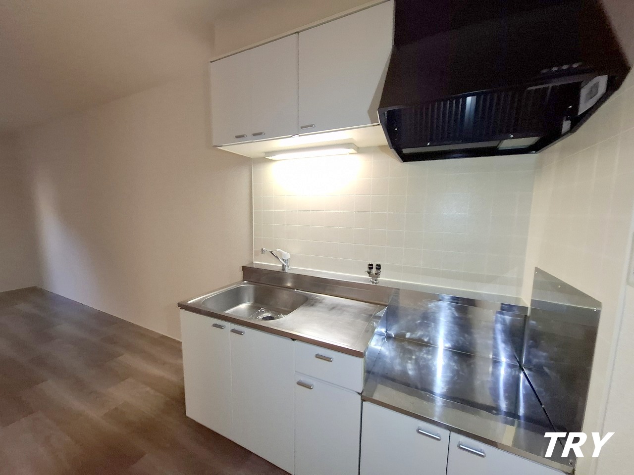 キッチン　ガスコンロ対応のキッチン