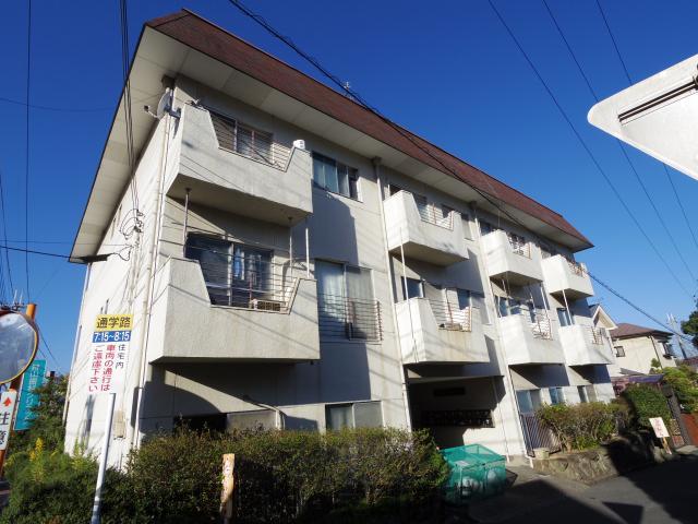 奈良市学園大和町のマンションの建物外観