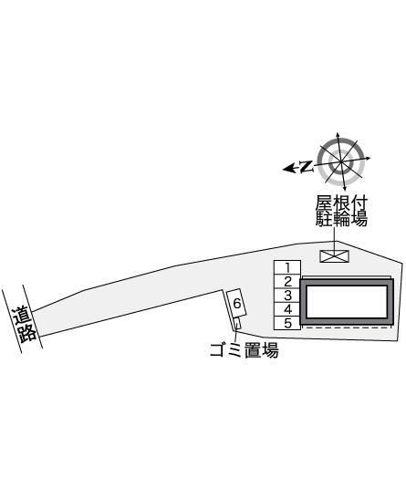 【レオパレスアトリオ師岡の駐車場】