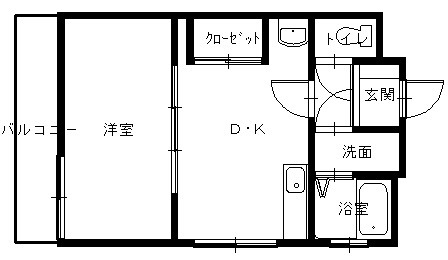 ひまわり九番館の間取り