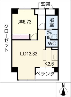 エミネンス菊園の間取り