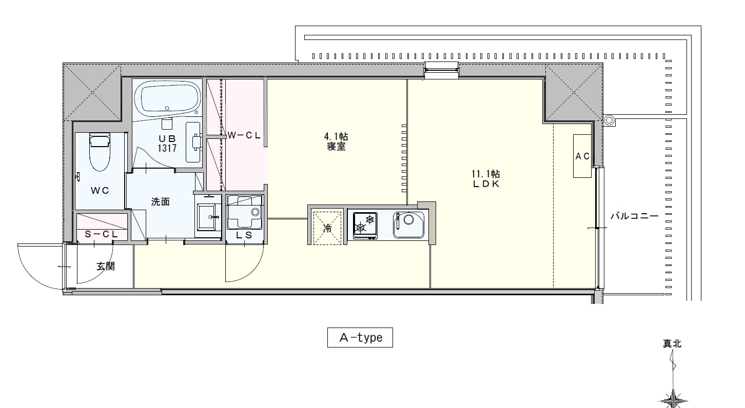 SK BUILDING-901の間取り