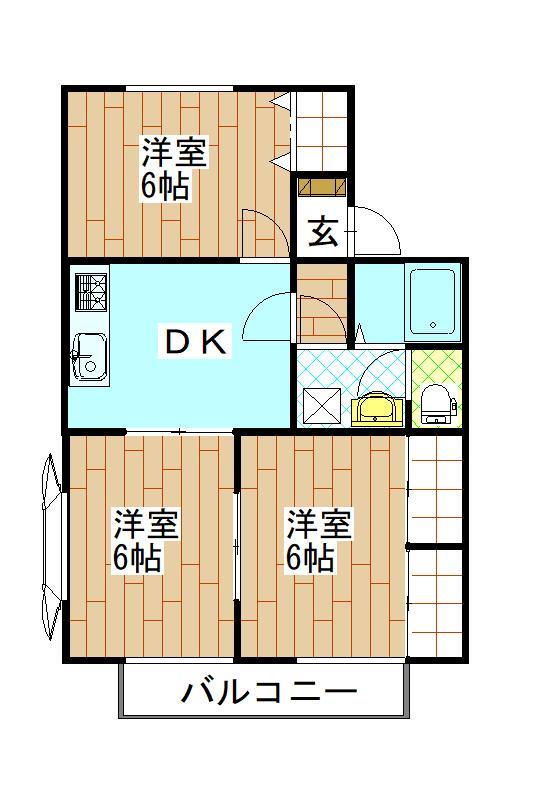 グランメールＣ棟の間取り