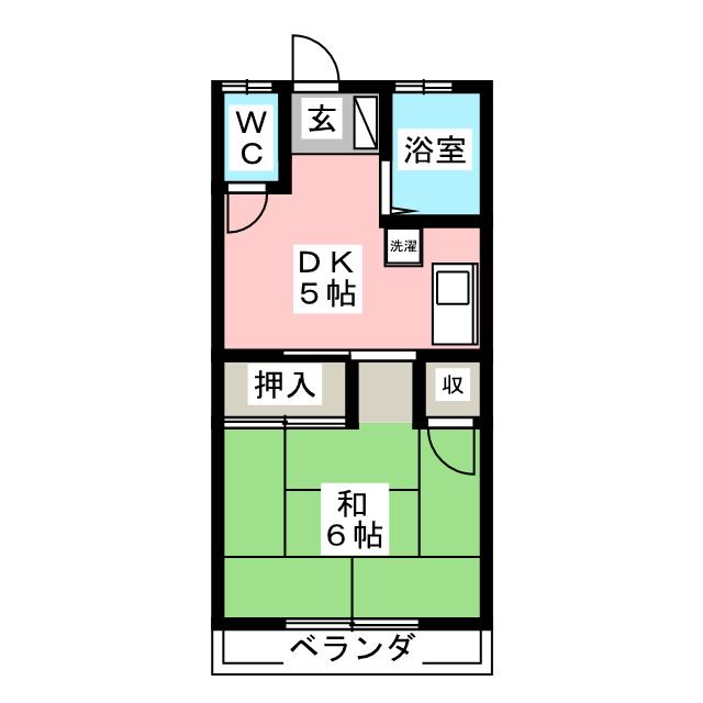 コーポひろせの間取り