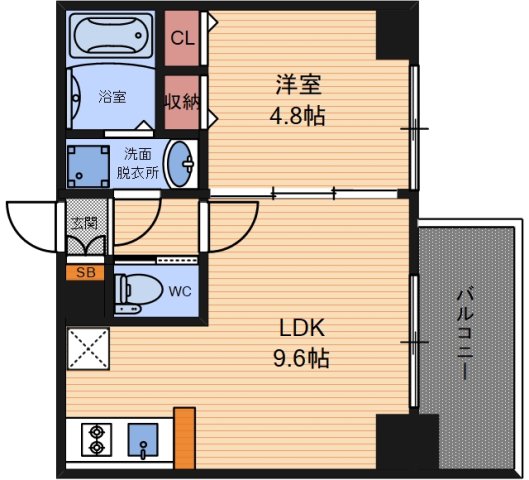 アーバネックス梅田東の間取り