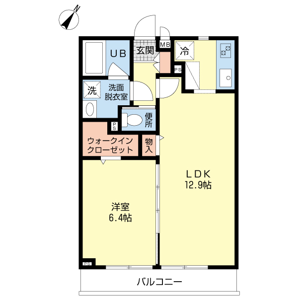 シエル山善の間取り