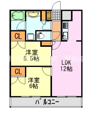 【千葉セントラルタワーの間取り】