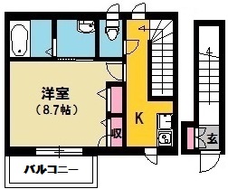 【グランシャイン本八幡の間取り】