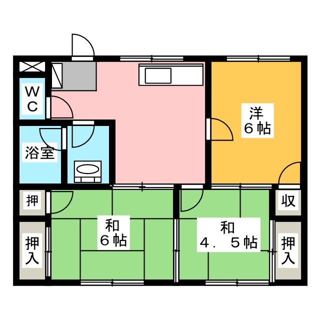 ドリームハイツの間取り