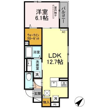 エクセリア上石原の間取り