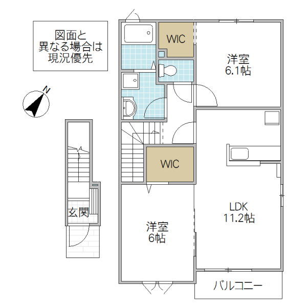 スタークラウドの間取り